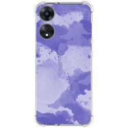 Funda Silicona Antigolpes para Oppo A78 5G diseño Acuarela 01 Dibujos