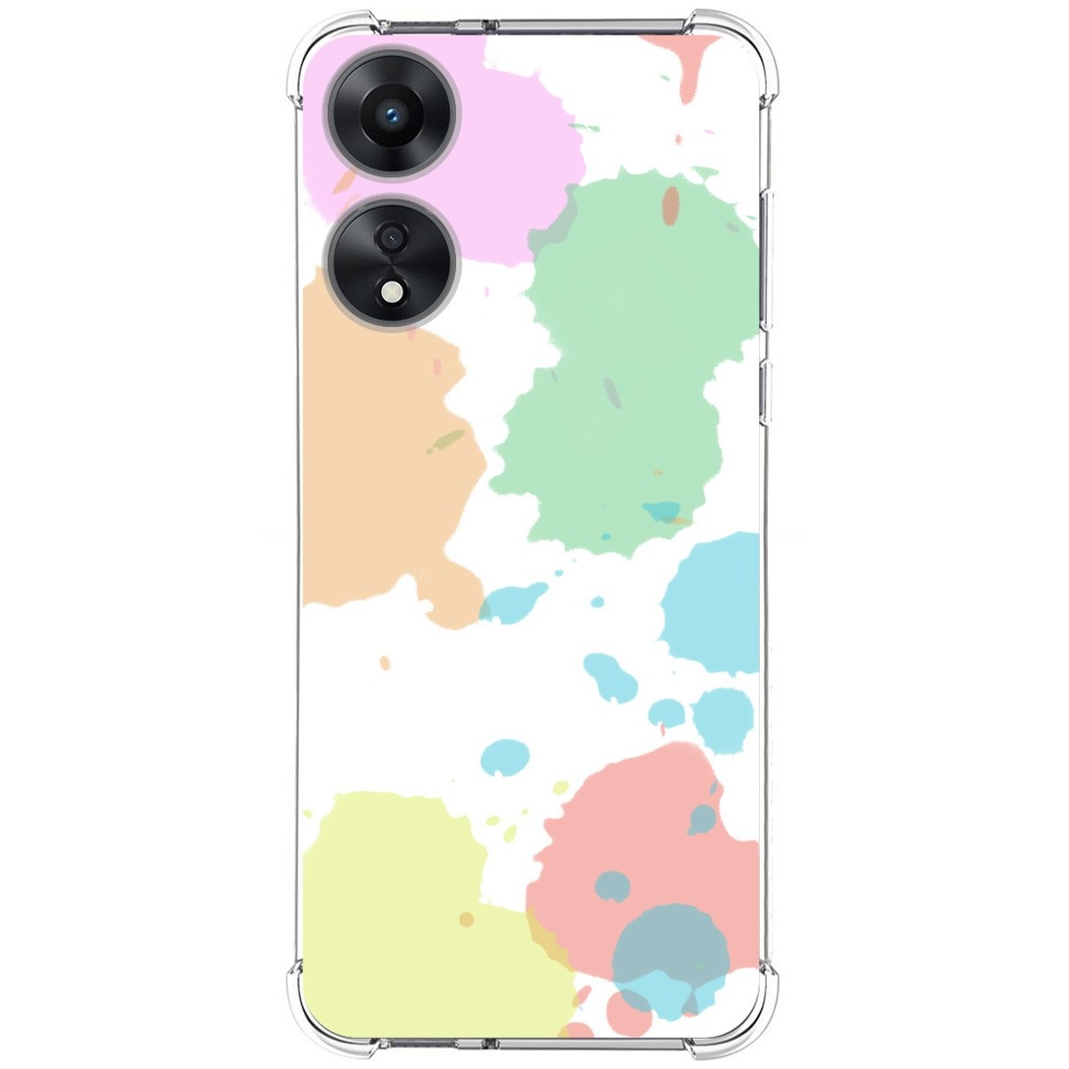 Funda Silicona Antigolpes para Oppo A78 5G diseño Acuarela 05 Dibujos