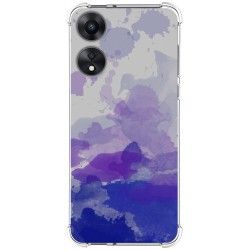 Funda Silicona Antigolpes para Oppo A78 5G diseño Acuarela 09 Dibujos