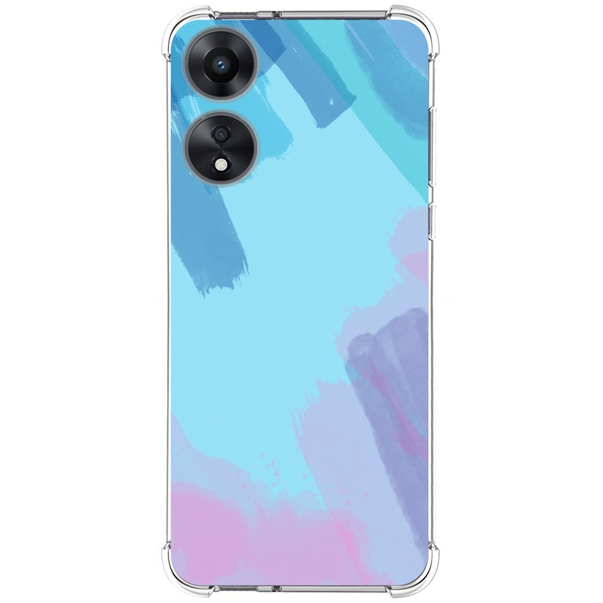 Funda Silicona Antigolpes para Oppo A78 5G diseño Acuarela 10 Dibujos