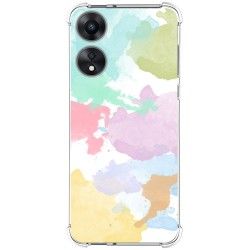 Funda Silicona Antigolpes para Oppo A78 5G diseño Acuarela 11 Dibujos