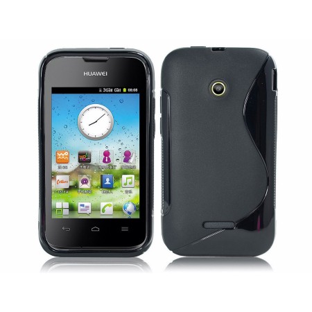 Funda Gel Tpu Huawei Ascend Y210 S Line Color Negra