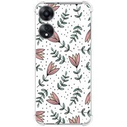 Funda Silicona Antigolpes para Oppo A78 5G diseño Flores 01 Dibujos