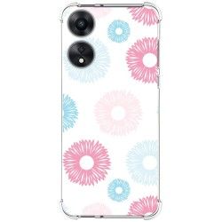 Funda Silicona Antigolpes para Oppo A78 5G diseño Flores 06 Dibujos