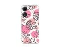 Funda Silicona Antigolpes para Oppo A78 5G diseño Flores 09 Dibujos