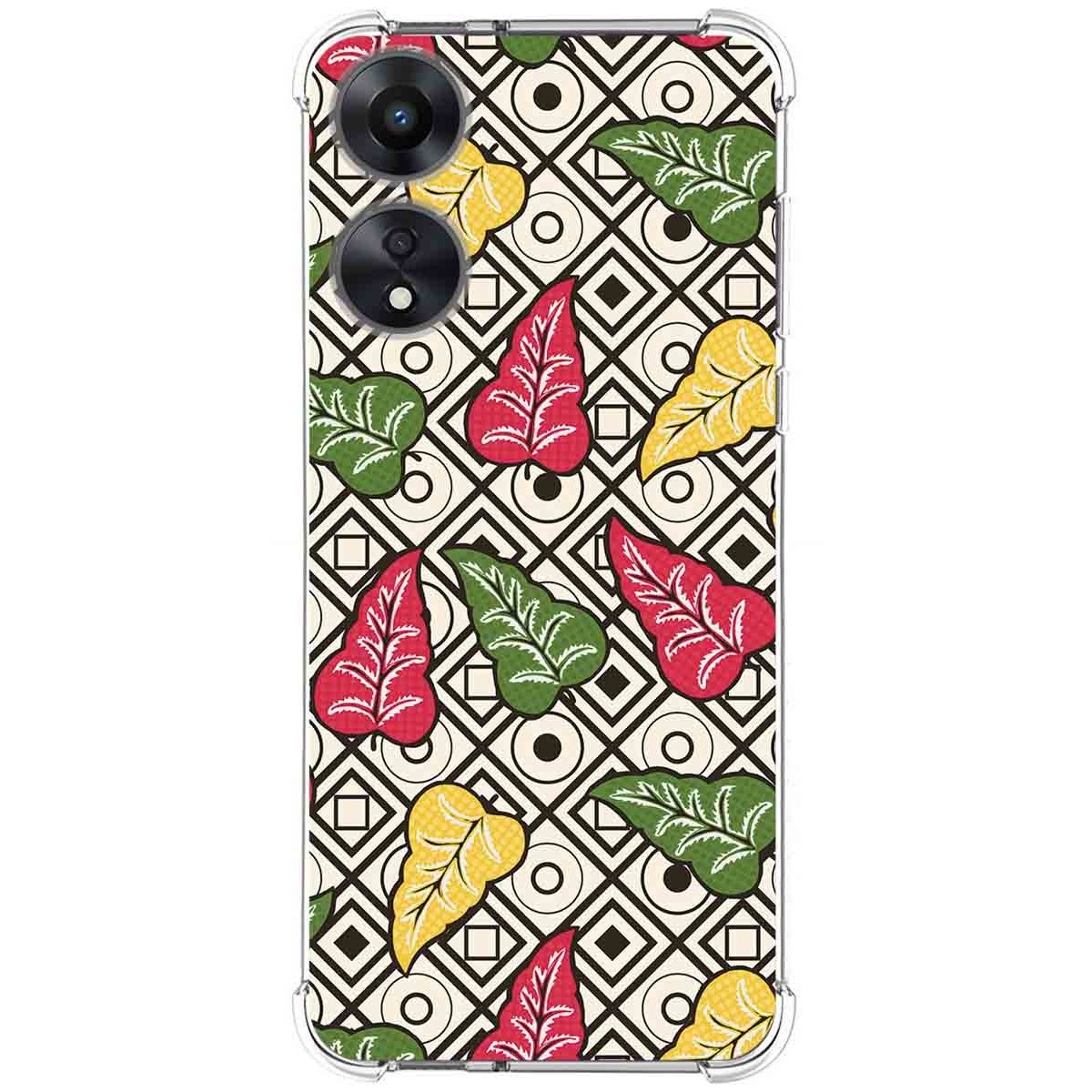 Funda Silicona Antigolpes para Oppo A78 5G diseño Flores 11 Dibujos