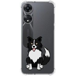 Funda Silicona Antigolpes para Oppo A78 5G diseño Perros 01 Dibujos