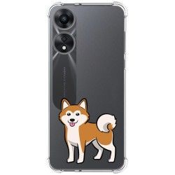 Funda Silicona Antigolpes para Oppo A78 5G diseño Perros 02 Dibujos