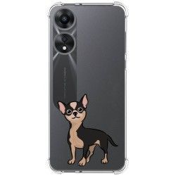 Funda Silicona Antigolpes para Oppo A78 5G diseño Perros 05 Dibujos