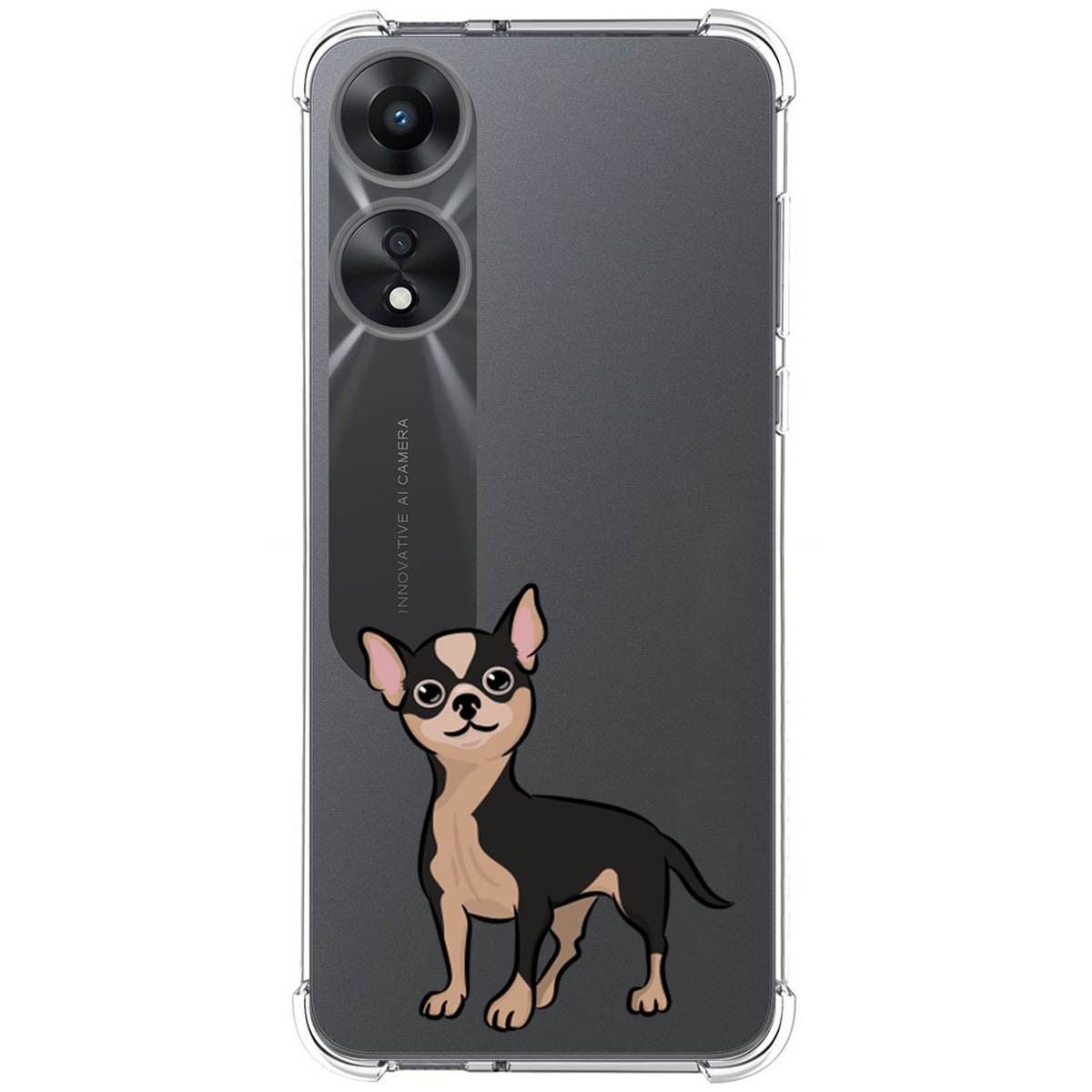 Funda Silicona Antigolpes para Oppo A78 5G diseño Perros 05 Dibujos