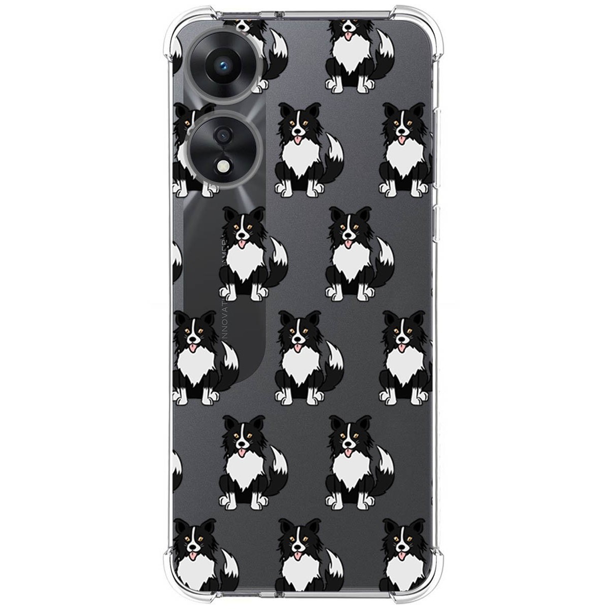 Funda Silicona Antigolpes para Oppo A78 5G diseño Perros 07 Dibujos