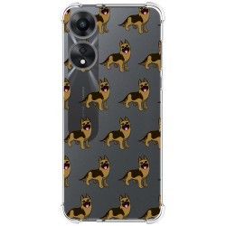 Funda Silicona Antigolpes para Oppo A78 5G diseño Perros 09 Dibujos