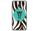 Funda Gel Tpu para Alcatel U5 Hd / U5 Hd Premium Diseño Cebra Dibujos