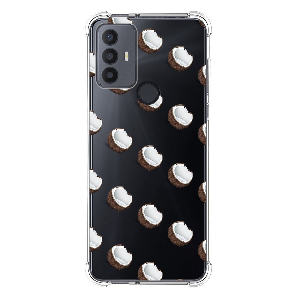 Funda Silicona Antigolpes para TCL 30 SE / 30E / 306 4G diseño Cocos Dibujos