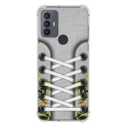 Funda Silicona Antigolpes para TCL 30 SE / 30E / 306 4G diseño Zapatillas 08 Dibujos