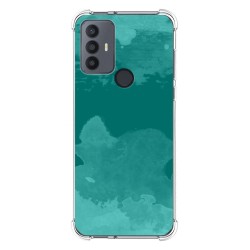 Funda Silicona Antigolpes para TCL 30 SE / 30E / 306 4G diseño Acuarela 06 Dibujos
