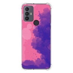 Funda Silicona Antigolpes para TCL 30 SE / 30E / 306 4G diseño Acuarela 07 Dibujos