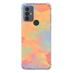 Funda Silicona Antigolpes para TCL 30 SE / 30E / 306 4G diseño Acuarela 08 Dibujos
