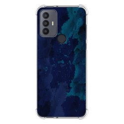 Funda Silicona Antigolpes para TCL 30 SE / 30E / 306 4G diseño Acuarela 13 Dibujos