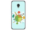 Funda Gel Tpu para Alcatel U5 Hd / U5 Hd Premium Diseño Familia Dibujos