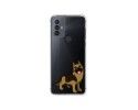 Funda Silicona Antigolpes para TCL 30 SE / 30E / 306 4G diseño Perros 03 Dibujos