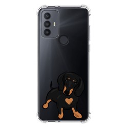 Funda Silicona Antigolpes para TCL 30 SE / 30E / 306 4G diseño Perros 04 Dibujos