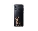 Funda Silicona Antigolpes para TCL 30 SE / 30E / 306 4G diseño Perros 05 Dibujos