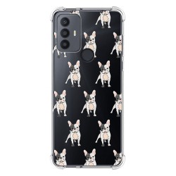 Funda Silicona Antigolpes para TCL 30 SE / 30E / 306 4G diseño Perros 12 Dibujos