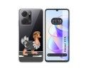 Funda Silicona Transparente para Huawei Honor X7a diseño Avestruz Dibujos