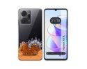 Funda Silicona Transparente para Huawei Honor X7a diseño Bufalo Dibujos