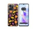 Funda Silicona Transparente para Huawei Honor X7a diseño Otoño Dibujos
