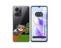 Funda Silicona Transparente para Huawei Honor X7a diseño Panda Dibujos