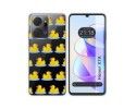 Funda Silicona Transparente para Huawei Honor X7a diseño Pato Dibujos