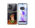 Funda Silicona Transparente para Huawei Honor X7a diseño Suricata Dibujos