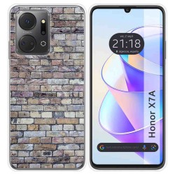 Funda Silicona para Huawei Honor X7a diseño Ladrillo 02 Dibujos
