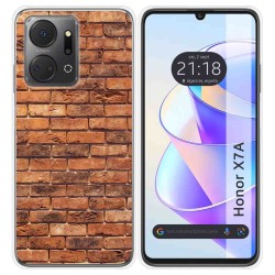 Funda Silicona para Huawei Honor X7a diseño Ladrillo 04 Dibujos