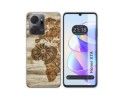 Funda Silicona para Huawei Honor X7a diseño Madera 07 Dibujos