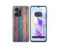 Funda Silicona para Huawei Honor X7a diseño Madera 10 Dibujos