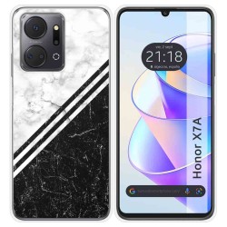 Funda Silicona para Huawei Honor X7a diseño Mármol 01 Dibujos