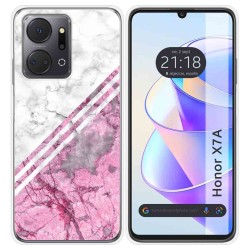 Funda Silicona para Huawei Honor X7a diseño Mármol 03 Dibujos
