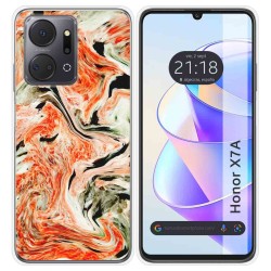 Funda Silicona para Huawei Honor X7a diseño Mármol 12 Dibujos