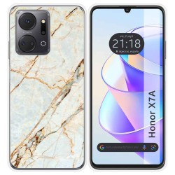 Funda Silicona para Huawei Honor X7a diseño Mármol 13 Dibujos