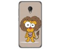 Funda Gel Tpu para Alcatel U5 Hd / U5 Hd Premium Diseño Leon Dibujos