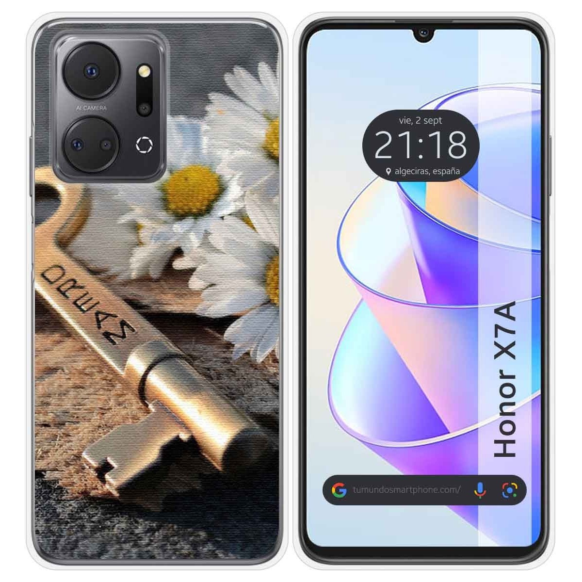 Funda Silicona para Huawei Honor X7a diseño Dream Dibujos