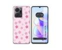 Funda Silicona para Huawei Honor X7a diseño Flores Dibujos