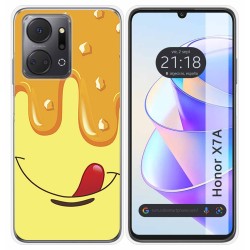 Funda Silicona para Huawei Honor X7a diseño Helado Vainilla Dibujos