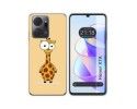 Funda Silicona para Huawei Honor X7a diseño Jirafa Dibujos