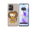 Funda Silicona para Huawei Honor X7a diseño Leon Dibujos