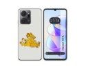 Funda Silicona para Huawei Honor X7a diseño Leones Dibujos