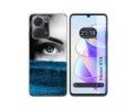 Funda Silicona para Huawei Honor X7a diseño Ojo Dibujos